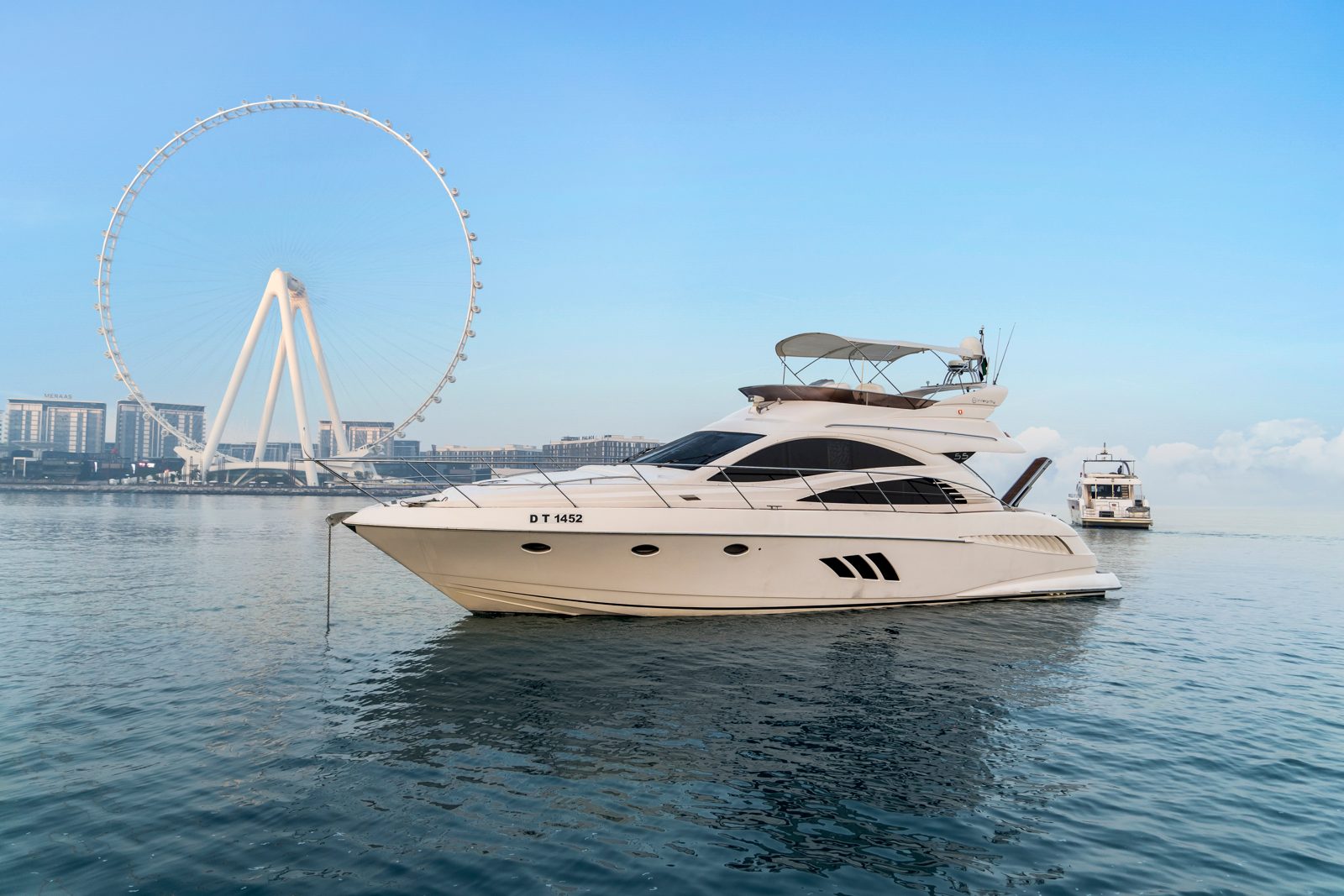 Jasmin 55ft yacht charter in Dubai