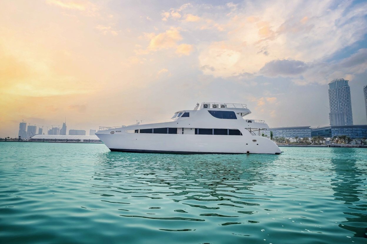 Dream 100ft Catamaran yacht charter in Dubai