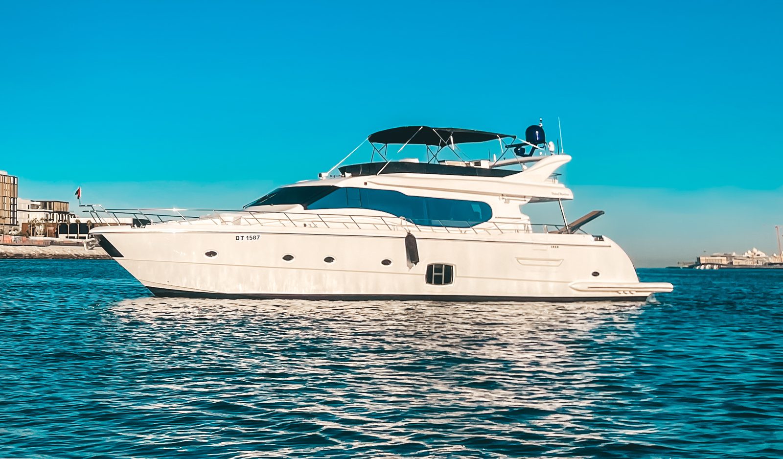 Imagine 82ft yacht charter in Dubai
